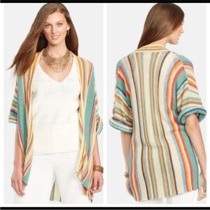 Ralph Lauren Rainbow Western Kimono Cardigan Small